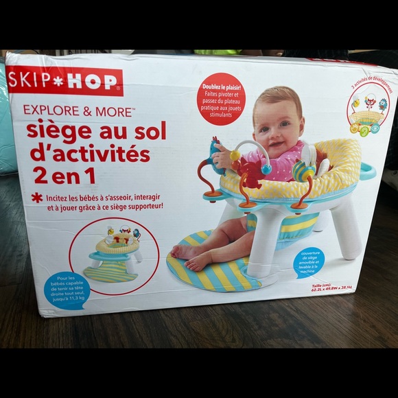 2 in 1 activity floor seat by skip*hop - Picture 2 of 2